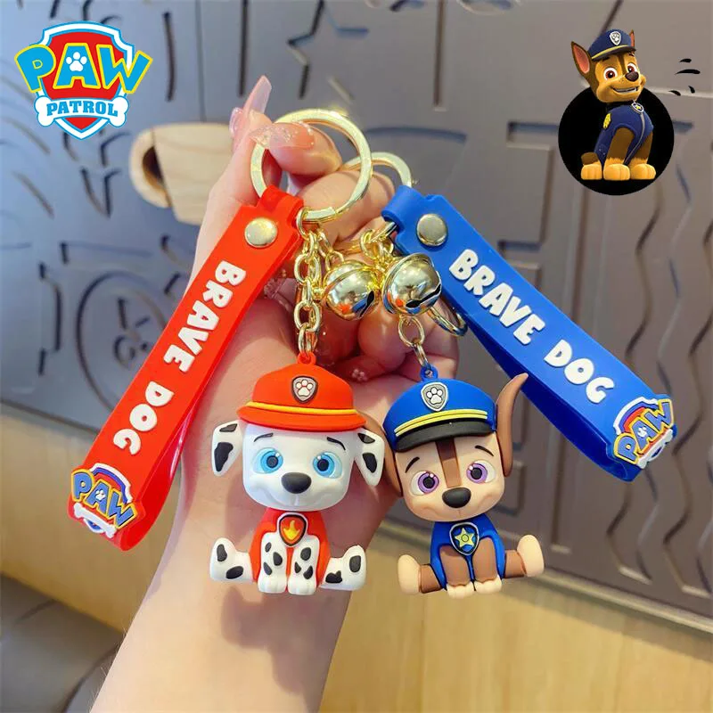 Cartoon Paw Patrol Keychain Cute Marshall Rubble Chase Skye Cartoon Character Doll Pendant Student Backpack Children's Gift
Cartoon Paw Patrol Keychain Cute Marshall Rubble Chase Skye Cartoon Character Doll Pendant Student Backpack Children's Gift