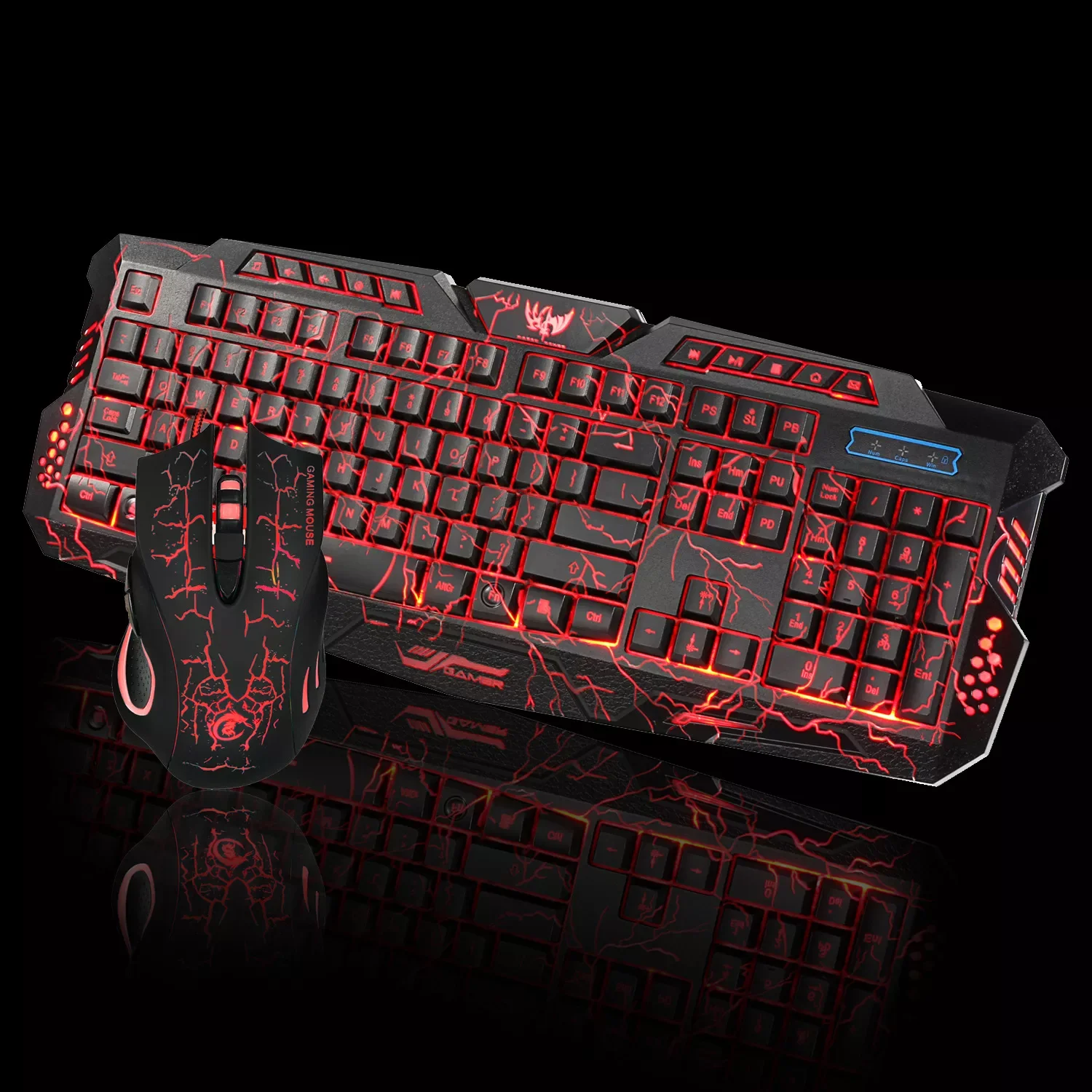 Tricolor Backlight Wired Game Keyboard Set Colorful Light-emitting Game Keyboard Russian Keyboard
Tricolor Backlight Wired Game Keyboard Set Colorful Light-emitting Game Keyboard Russian Keyboard