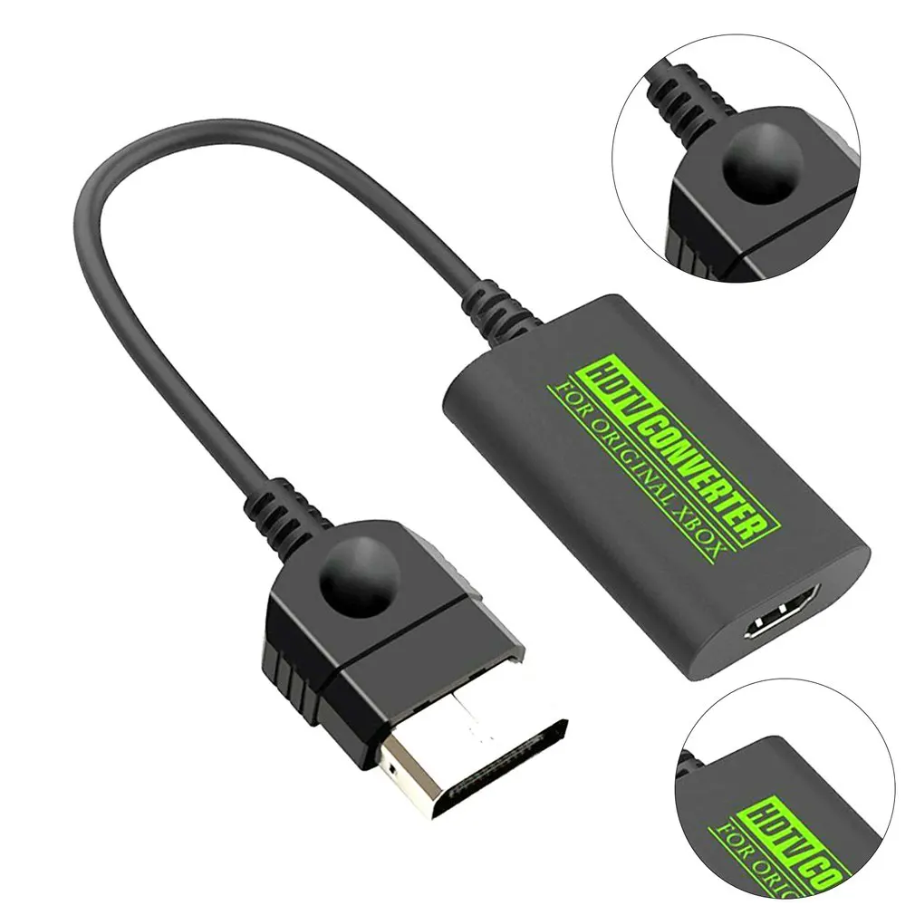 New Original Console For Xbox To HDMI-compatible Compatible AV Cable Adapter Connect To HDTV For Classic Console Models 
New Original Console For Xbox To HDMI-compatible Compatible AV Cable Adapter Connect To HDTV For Classic Console Models