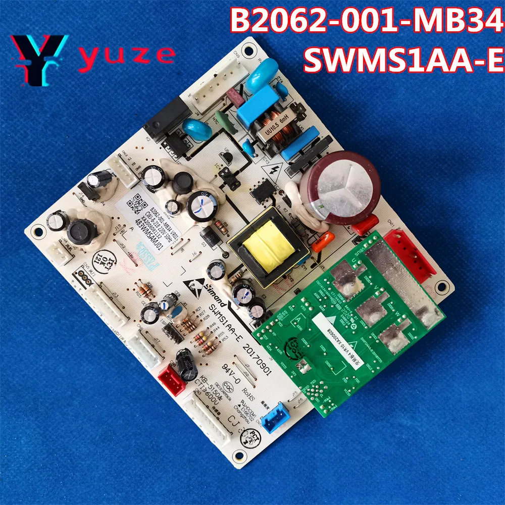 

B2062-001-MB34 VR01 SWMS1AA-E For Refrigerator computer board CWJ-B-218 Inverter main board Frequency conversion board 483WMSAMJ