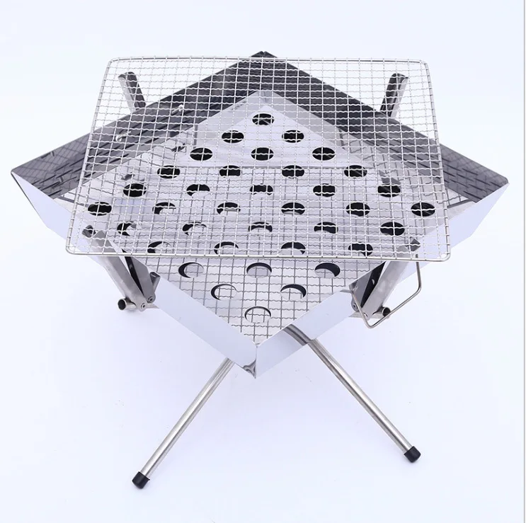 High Quality 304 Stainless Steel Barbecue Grill Hot Sales Charcoal Foldable Bbq Grill For Outdoor
High Quality 304 Stainless Steel Barbecue Grill Hot Sales Charcoal Foldable Bbq Grill For Outdoor