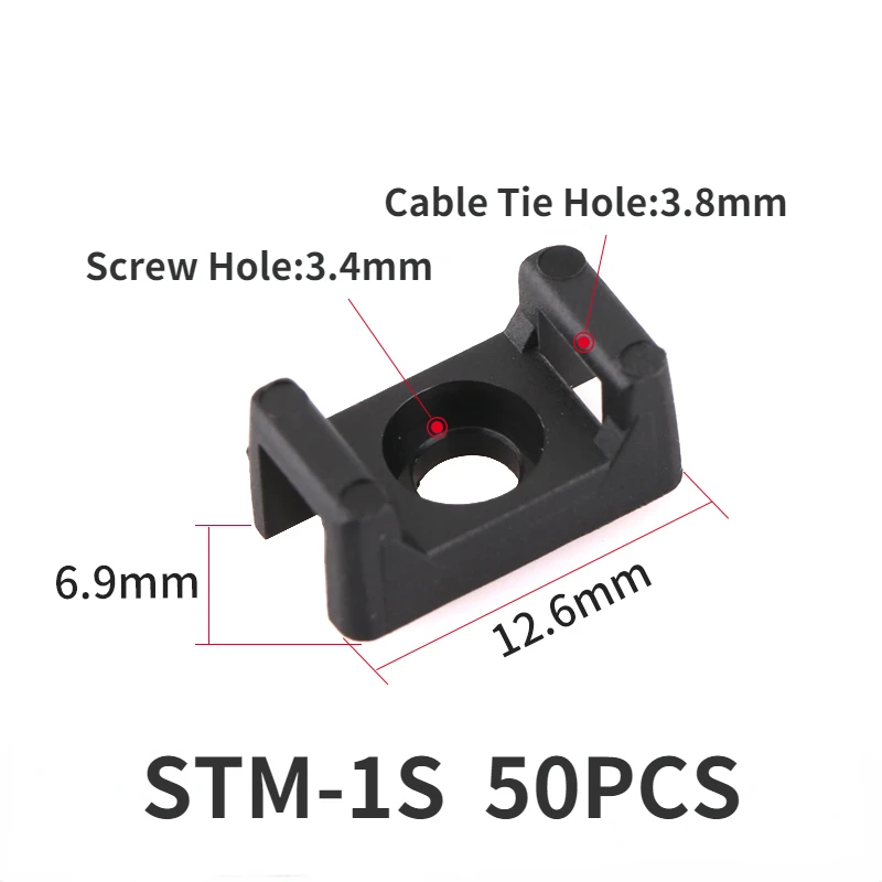 STM Кабельные стяжки Седло Тип 50 шт.
STM Кабельные стяжки Седло Тип 50 шт.