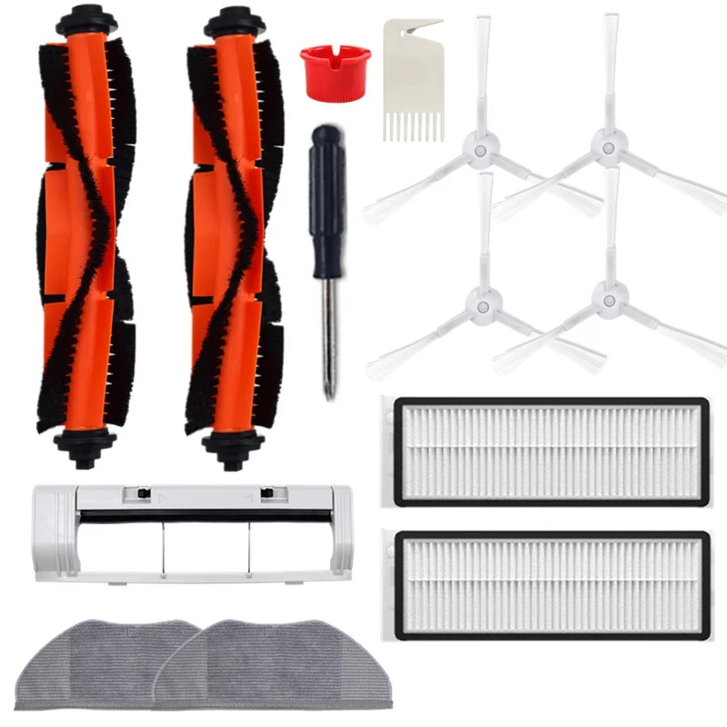 14 Pcs for XIAOMI MIJIA G1 Mi Robot Vacuum-Mop Main Roller Brush Cover Hepa Filter Mop Cloth Rag
14 Pcs for XIAOMI MIJIA G1 Mi Robot Vacuum-Mop Main Roller Brush Cover Hepa Filter Mop Cloth Rag