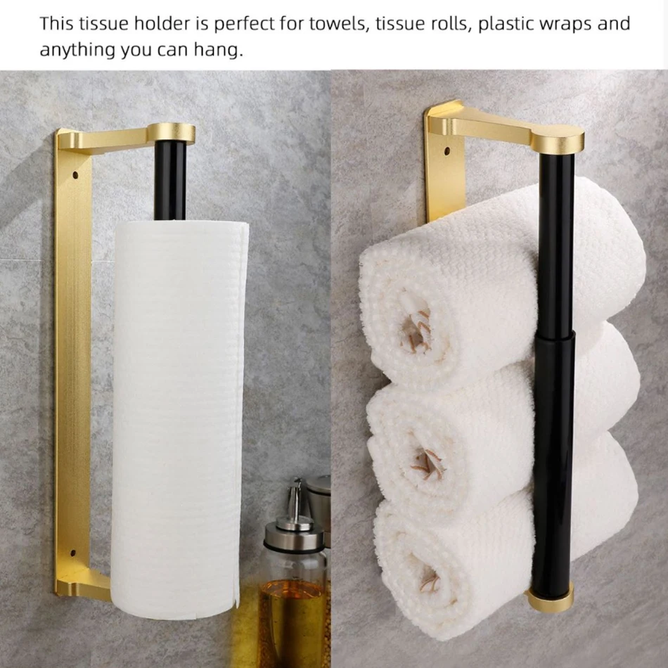 Toilet Paper Holder Adhesive Kitchen Bathroom Aluminum Matt Gold Black Sliver Stand WC Paper Towel Hanger Rack Tissue Roll Shelf
Toilet Paper Holder Adhesive Kitchen Bathroom Aluminum Matt Gold Black Sliver Stand WC Paper Towel Hanger Rack Tissue Roll Shelf
