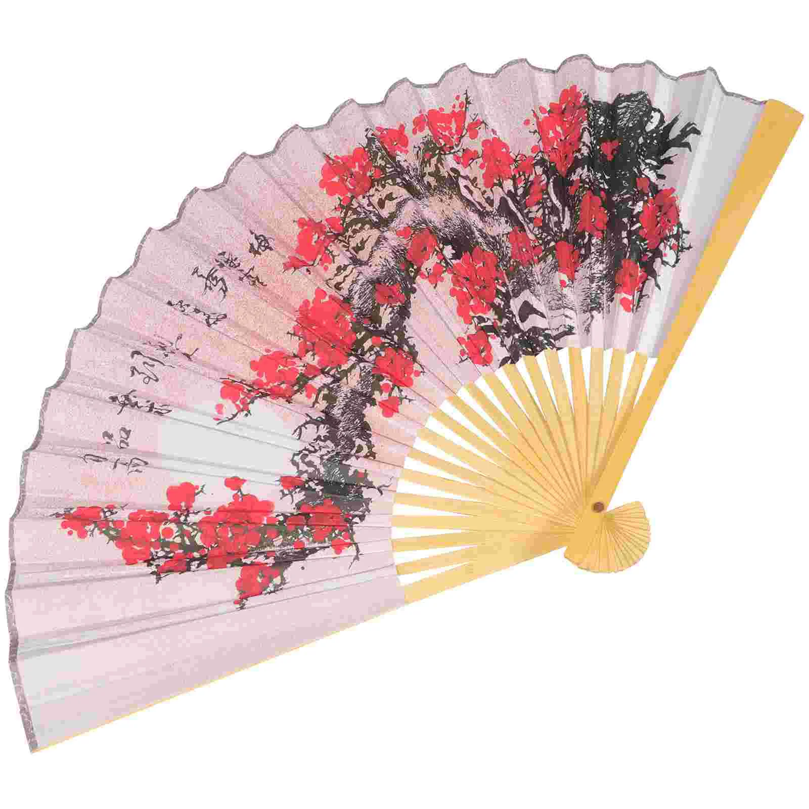 Vintage Folding Fan Wall Folding Hand Fan Red Plum Folding Fan Bamboo Folding Fan 
Vintage Folding Fan Wall Folding Hand Fan Red Plum Folding Fan Bamboo Folding Fan