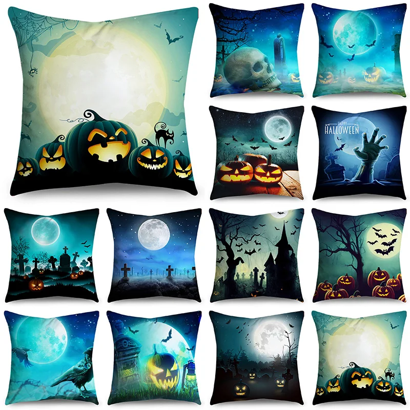 NIGHTWISH Halloween Pattern Pillowcase Holiday Design Home Decor Sofa Cushion Cover 40/45/50cm Happy Easter Day
NIGHTWISH Halloween Pattern Pillowcase Holiday Design Home Decor Sofa Cushion Cover 40/45/50cm Happy Easter Day