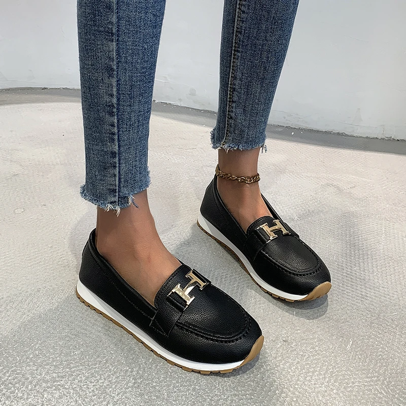 2021 Women's Shoes Non Slip Wearable Belt Buckle Platform Shoes Casual Fashion Comfortable Women Walking Shoes Sneakers Loafers
2021 Women's Shoes Non Slip Wearable Belt Buckle Platform Shoes Casual Fashion Comfortable Women Walking Shoes Sneakers Loafers