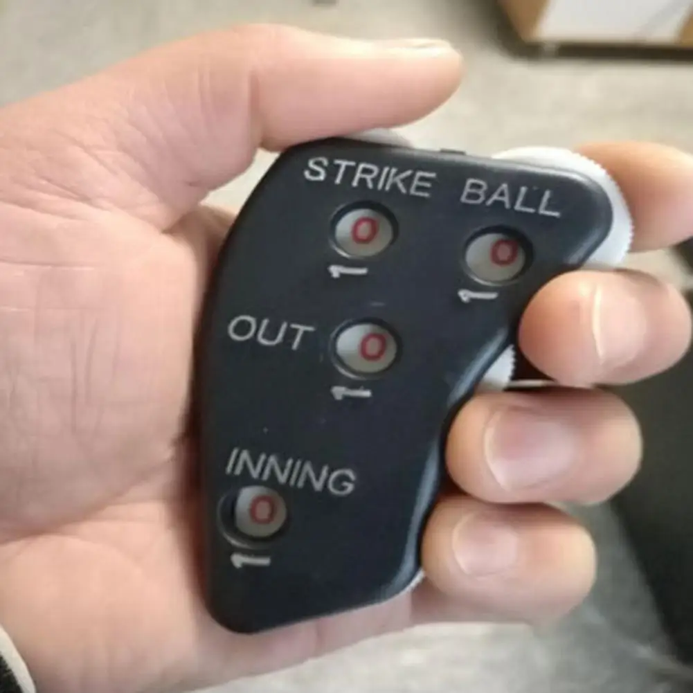 Referee Indicator Abrasion Resistant Umpire Clicker Umpire Gear Drop-resistant Plastic Baseball Clicker Baseball Sports
Referee Indicator Abrasion Resistant Umpire Clicker Umpire Gear Drop-resistant Plastic Baseball Clicker Baseball Sports
