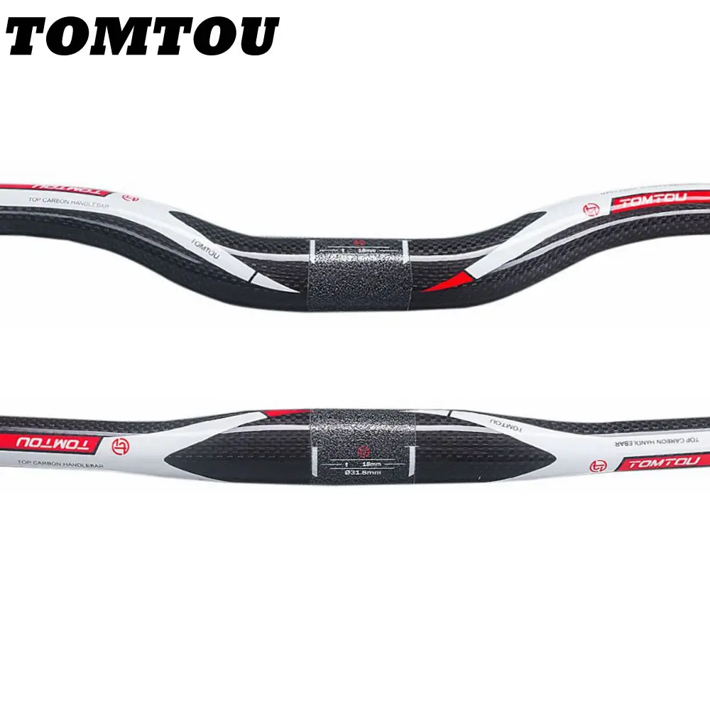 TOMTOU Red Glossy 3K Carbon Fiber Handlebar Bicycle Mountain Flat Rise Bars 580mm - 760mm Bike Parts Cycling Accessories
TOMTOU Red Glossy 3K Carbon Fiber Handlebar Bicycle Mountain Flat Rise Bars 580mm - 760mm Bike Parts Cycling Accessories