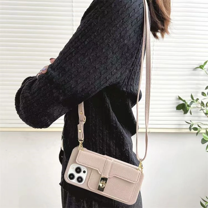 Luxury Crossbody Leather Case for iPhone 14 Plus 13 12 Mini 11 Pro Max XR X XS 8 7 Shoulder Lanyard Shockproof Wallet Card Cover
Luxury Crossbody Leather Case for iPhone 14 Plus 13 12 Mini 11 Pro Max XR X XS 8 7 Shoulder Lanyard Shockproof Wallet Card Cover