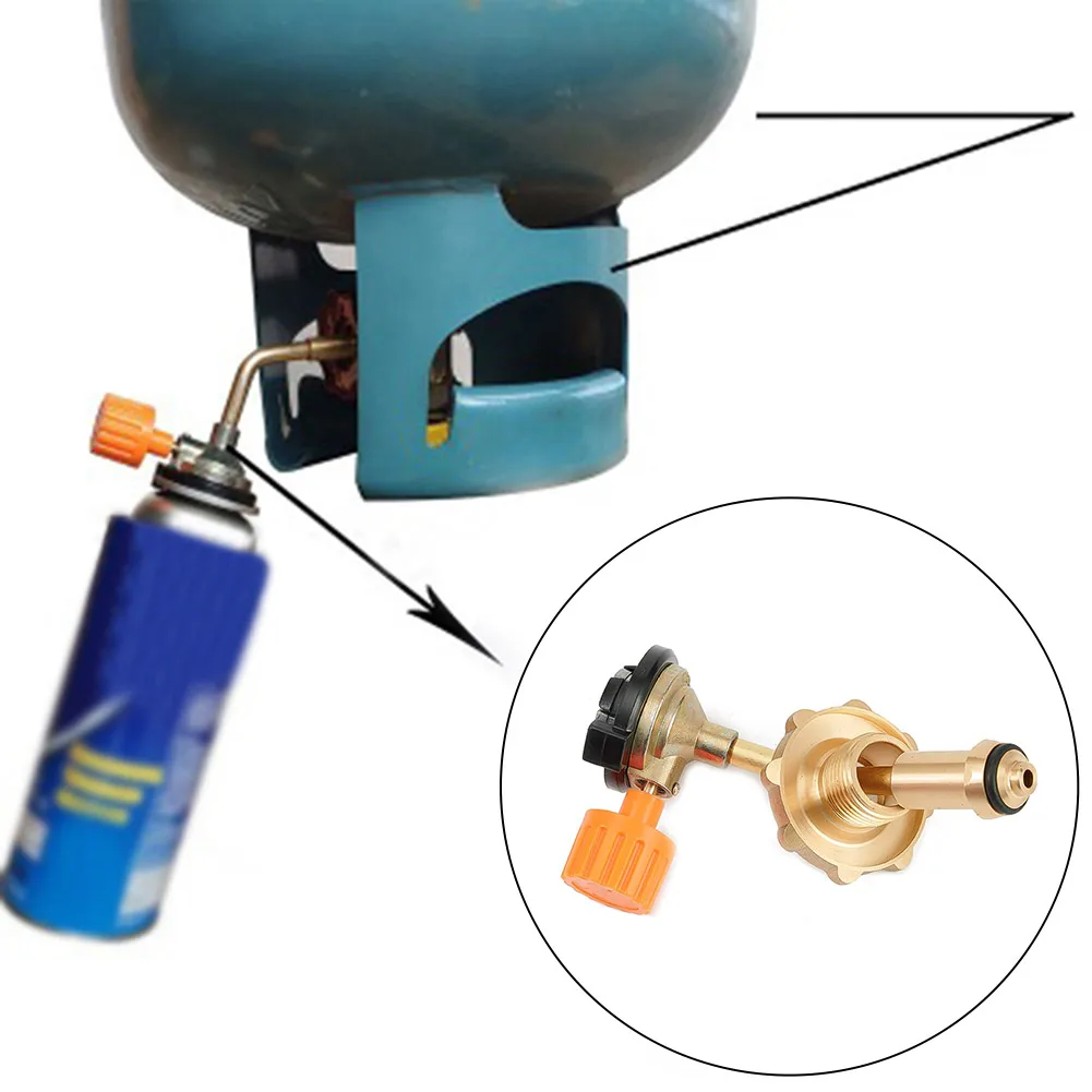 Outdoor Camping For Gas Butane Cylinder Tank Refill Connector Adapter Valve Joint Conversion Valve Durable Convenient
Outdoor Camping For Gas Butane Cylinder Tank Refill Connector Adapter Valve Joint Conversion Valve Durable Convenient