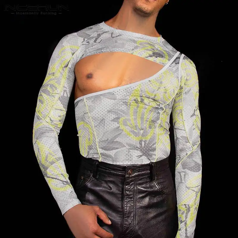 Sexy Fashion New Men's Printing Camiseta Loose Comfortable Long Sleeve Vests Sets INCERUN Tops 2022 Male Hot Sale T-Shirts S-5XL
Sexy Fashion New Men's Printing Camiseta Loose Comfortable Long Sleeve Vests Sets INCERUN Tops 2022 Male Hot Sale T-Shirts S-5XL