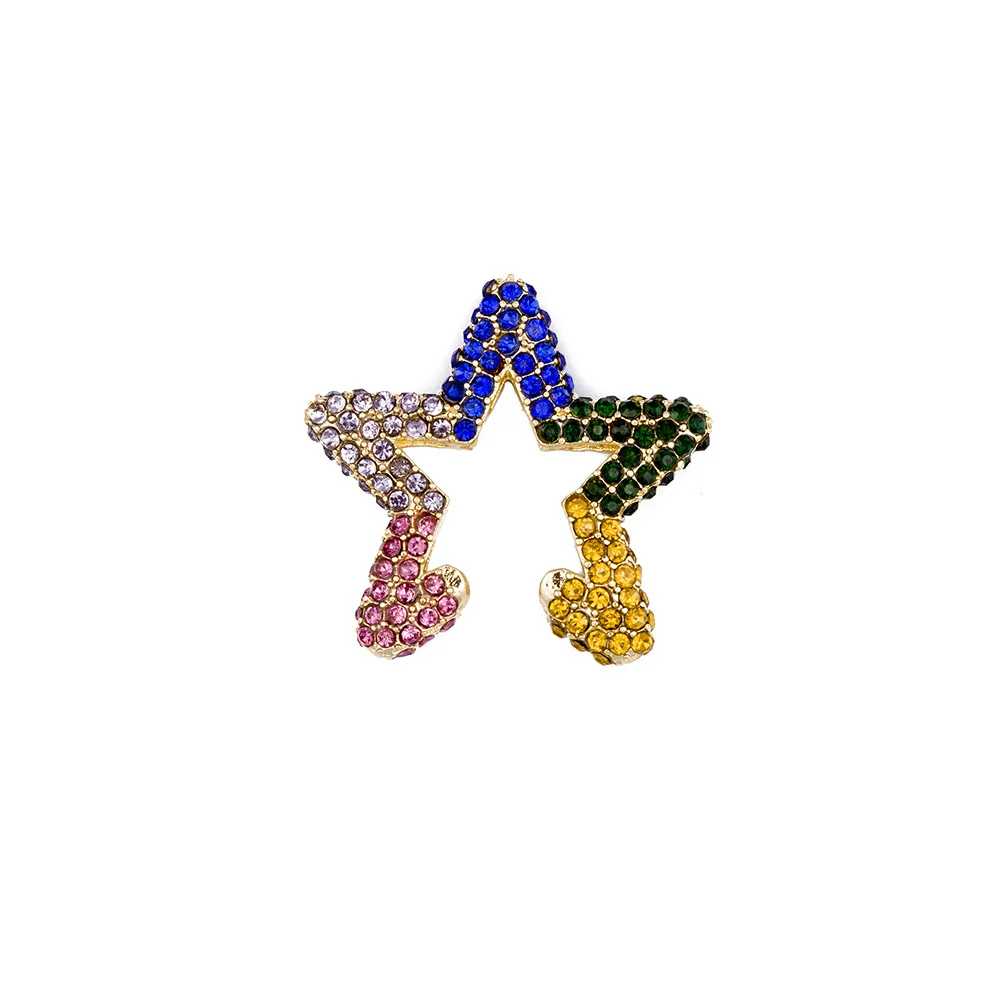 Creative Luxury Rhinestone Stud Earrings Rainbow Color Star Shaped Studs for Women New Fashion Trend Party Jewelry Gifts Earring
Creative Luxury Rhinestone Stud Earrings Rainbow Color Star Shaped Studs for Women New Fashion Trend Party Jewelry Gifts Earring