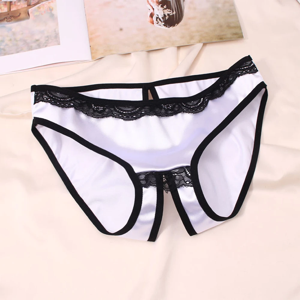 Women Panties Lace Open Crotch Cutout Erotic Lingerie Underwear Transparent Thongs Briefs Sexy Lingerie Stretching Thongs
Women Panties Lace Open Crotch Cutout Erotic Lingerie Underwear Transparent Thongs Briefs Sexy Lingerie Stretching Thongs