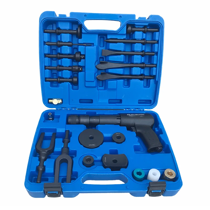 Pneumatic Concrete Breaker Ball Joint Auto Repair Tool Remover Flat Point Chisel Plane Air Hammer kit Pneumatic Separating Fork
Pneumatic Concrete Breaker Ball Joint Auto Repair Tool Remover Flat Point Chisel Plane Air Hammer kit Pneumatic Separating Fork