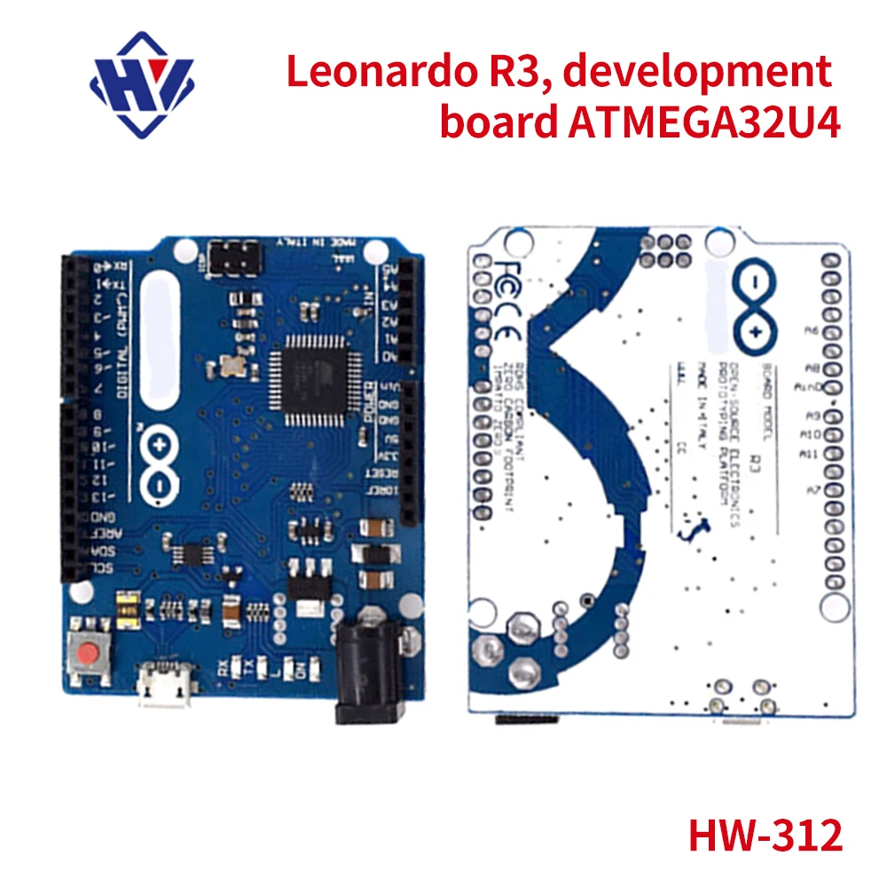 Leonardo R3 development board ATMEGA32U4 official version controller compatible with arduino DIY starter kit integrated USBcable
Leonardo R3 development board ATMEGA32U4 official version controller compatible with arduino DIY starter kit integrated USBcable