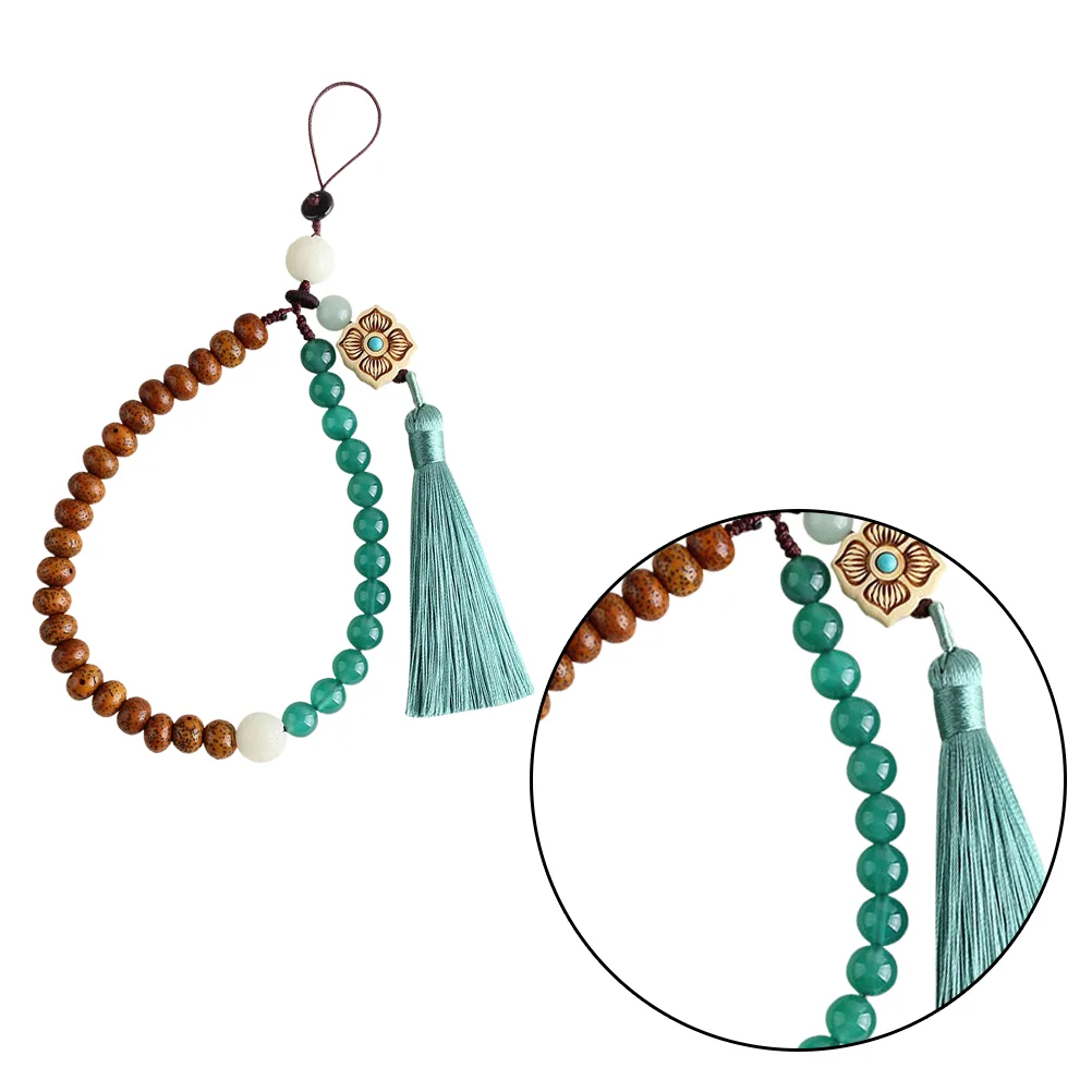 1PC Chinese Style Tassel Cellphone Strap Bodhi Lanyards Hanging Hand Rope Wrist Decoration
1PC Chinese Style Tassel Cellphone Strap Bodhi Lanyards Hanging Hand Rope Wrist Decoration