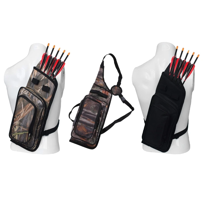 Arrow Quiver Adjustable Archery Bag Hunting Back Arrow Quiver Tube with Back Strap Archery Arrow Case Holder
Arrow Quiver Adjustable Archery Bag Hunting Back Arrow Quiver Tube with Back Strap Archery Arrow Case Holder