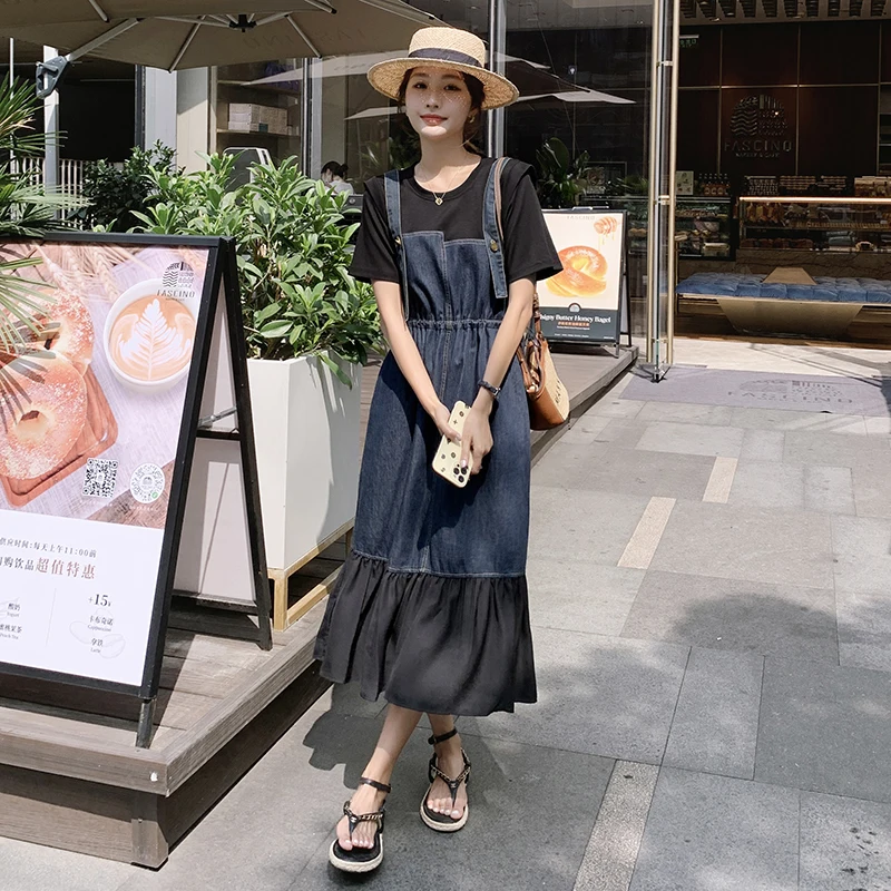 Fashion Splice Denim Dress for Women 2023 Summer Elegant Short Sleeve O-neck Loose Casualholiday High Waist Long Dresses 2001
Fashion Splice Denim Dress for Women 2023 Summer Elegant Short Sleeve O-neck Loose Casualholiday High Waist Long Dresses 2001