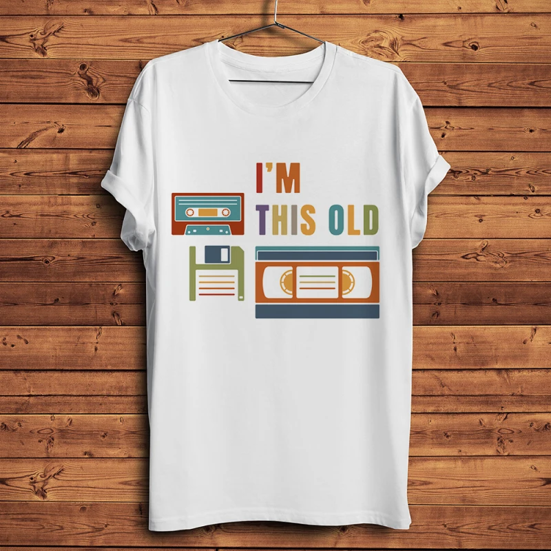 I'm This Old Data Storage Media Funny Geek T-shirt 100% Cotton Short Sleeve Tees O-neck Large Size Streetwear Shirt
I'm This Old Data Storage Media Funny Geek T-shirt 100% Cotton Short Sleeve Tees O-neck Large Size Streetwear Shirt