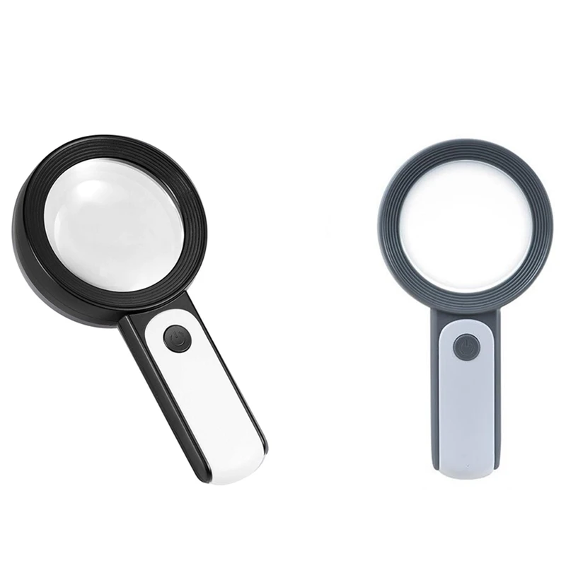 AT35 Magnifier With 18 Led Light -30X Hand Magnifier Reading Magnifier,High Clarity & Lightweight Magnifier With Light
AT35 Magnifier With 18 Led Light -30X Hand Magnifier Reading Magnifier,High Clarity & Lightweight Magnifier With Light
