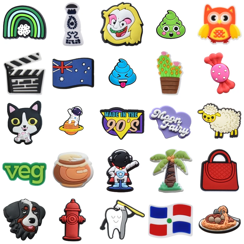 Gifts Shoes Accessories Decorations for Crocs Women Charm Girl Kids Packs Men Boy Wholesale Bulk Set Jeans Shoe Charms Para Pins
Gifts Shoes Accessories Decorations for Crocs Women Charm Girl Kids Packs Men Boy Wholesale Bulk Set Jeans Shoe Charms Para Pins