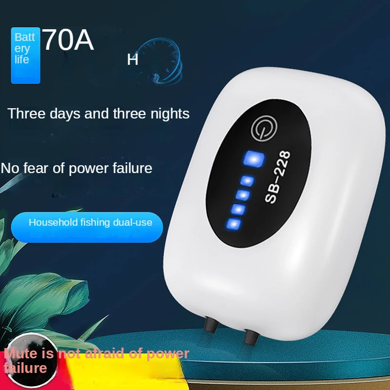 4800mAh аквариумный кислородный воздушный насос компрессор аквариум USB зарядка маленький портативный вытяжной Ультра тихий Крытый Открытый Р...
4800mAh аквариумный кислородный воздушный насос компрессор аквариум USB зарядка маленький портативный вытяжной Ультра тихий Крытый Открытый Р...