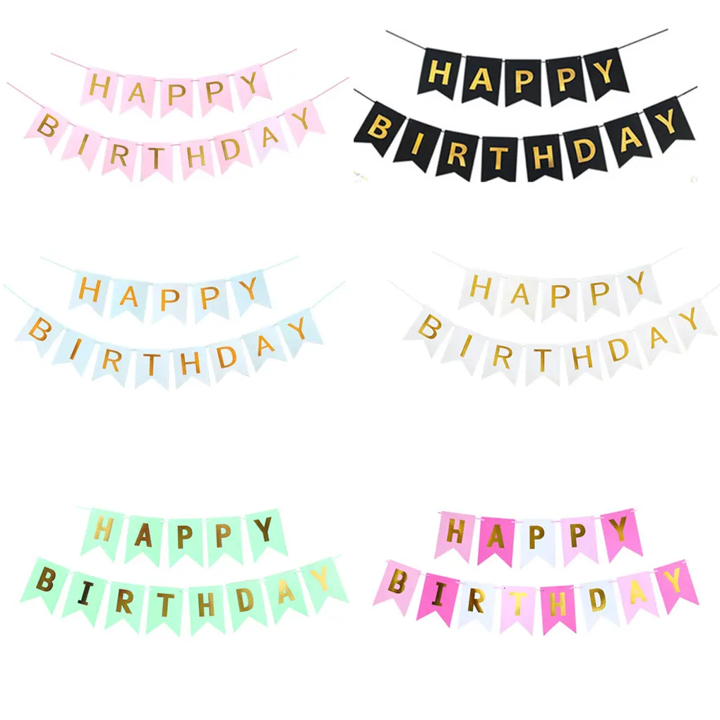 Декоративная гирлянда с надписью «Happy Birthday»
Декоративная гирлянда с надписью «Happy Birthday»