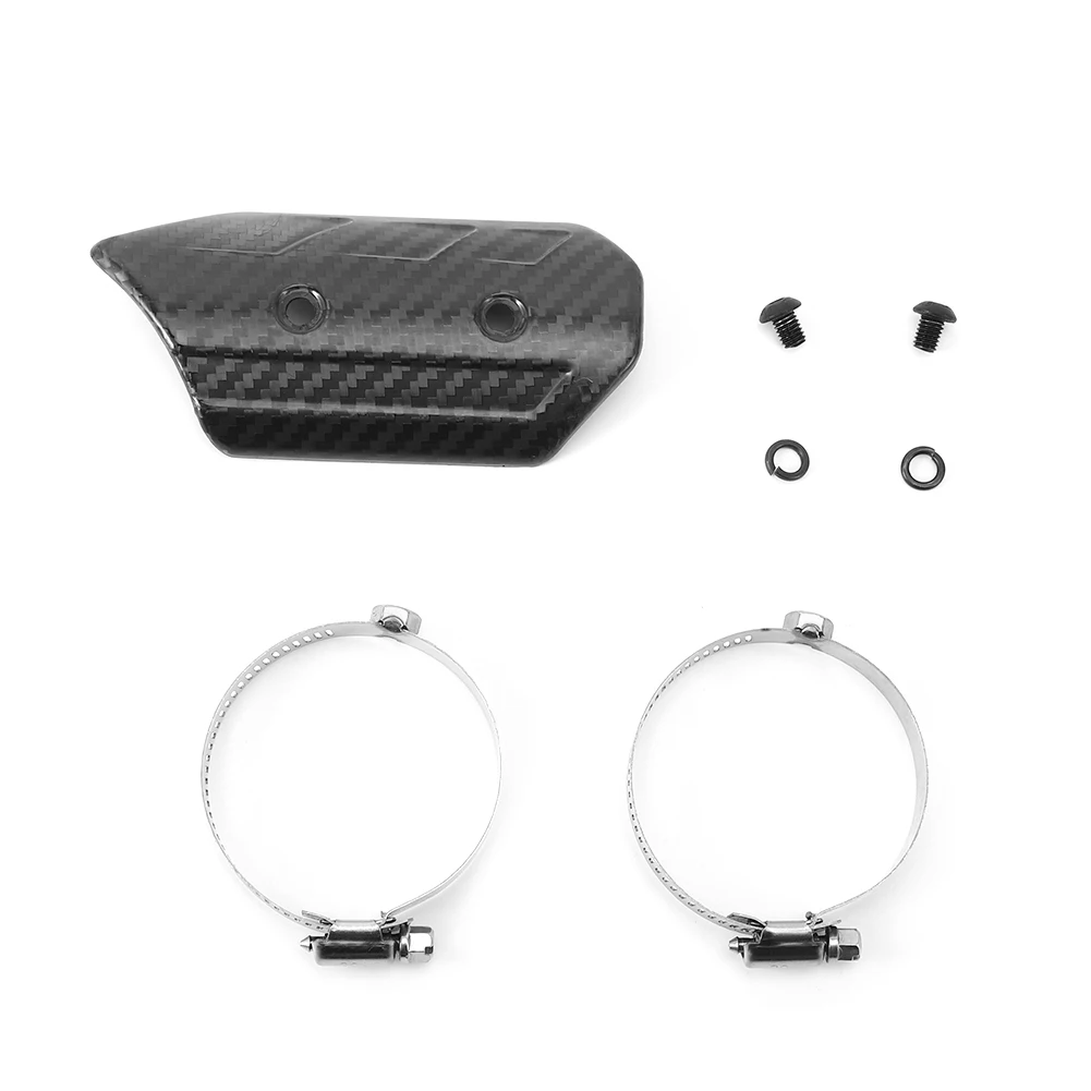 Dry Carbon Fiber Exhaust Mid‑Pipe Universal Heat Shield Kit Cover Fit for Kawasaki exhaust
Dry Carbon Fiber Exhaust Mid‑Pipe Universal Heat Shield Kit Cover Fit for Kawasaki exhaust