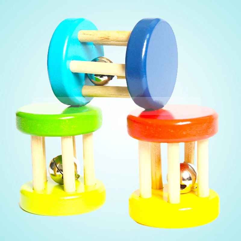 Toddler Rattle With Balls Music Toy Wood Rolling Cage Bell Rattles Boy Girl Early Developmental Sound Infant Baby Musical Toys
Toddler Rattle With Balls Music Toy Wood Rolling Cage Bell Rattles Boy Girl Early Developmental Sound Infant Baby Musical Toys