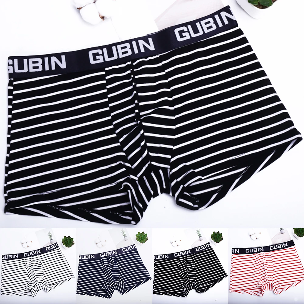 Mens Boxer Underwear 95% Cotton Stripe Casual Homewear Shorts Trunks Underpants Sexy Mid-waist Breathable Comfortable Panties A5
Mens Boxer Underwear 95% Cotton Stripe Casual Homewear Shorts Trunks Underpants Sexy Mid-waist Breathable Comfortable Panties A5