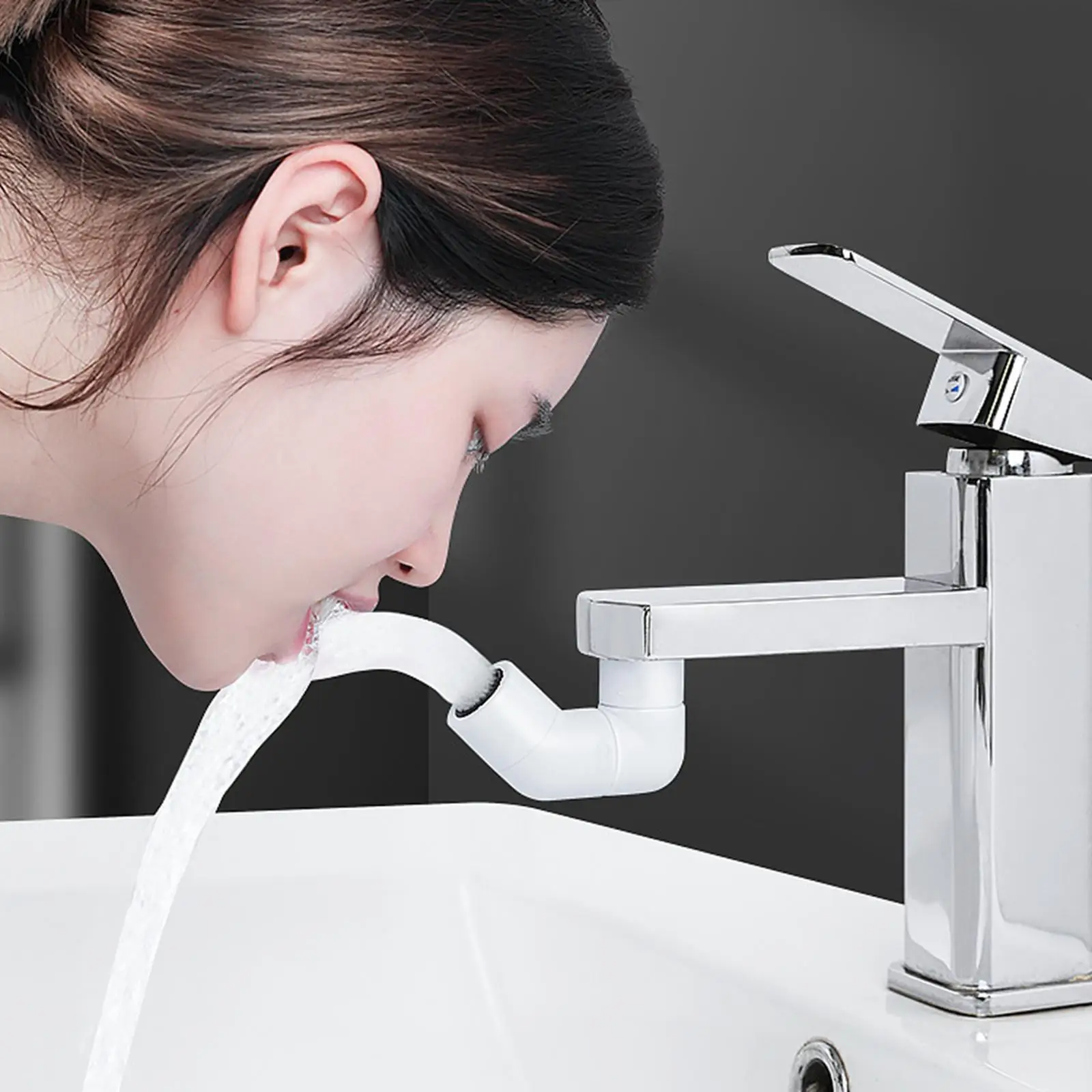 720 Degree Sink Tap Head Water Faucet Extender Aerator,Water Saving,Splashproof for Home Kitchen Bathroom Face Washing Gargle
720 Degree Sink Tap Head Water Faucet Extender Aerator,Water Saving,Splashproof for Home Kitchen Bathroom Face Washing Gargle