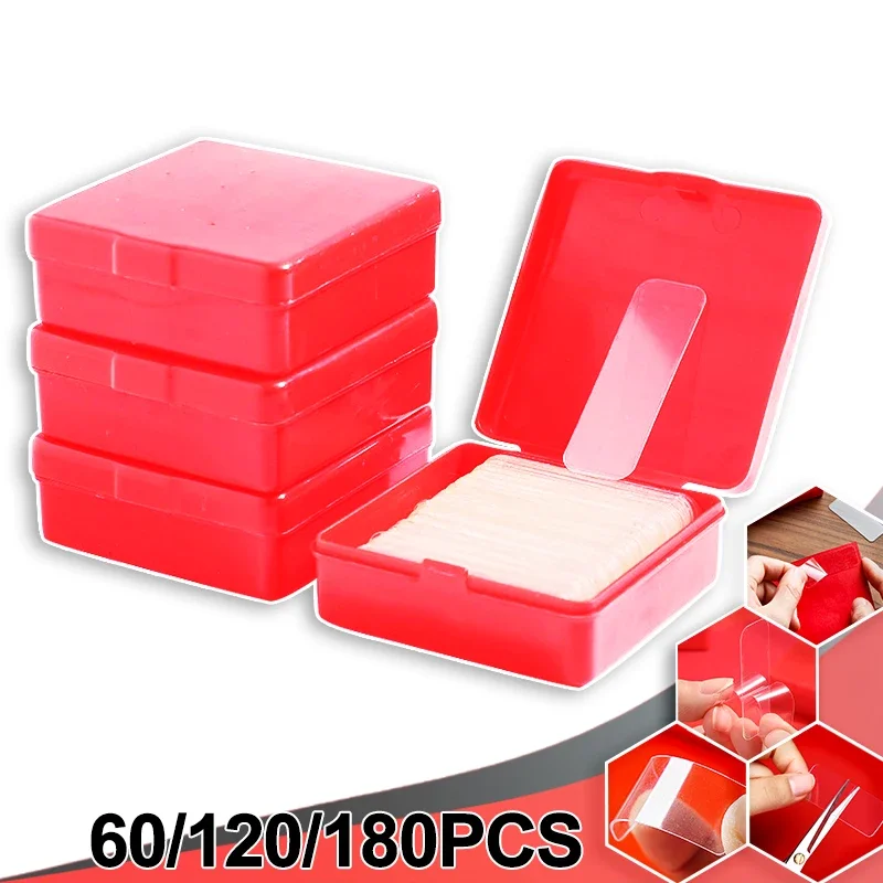 60 шт./коробка, двусторонняя клейкая лента из ПВХ 
60 шт./коробка, двусторонняя клейкая лента из ПВХ