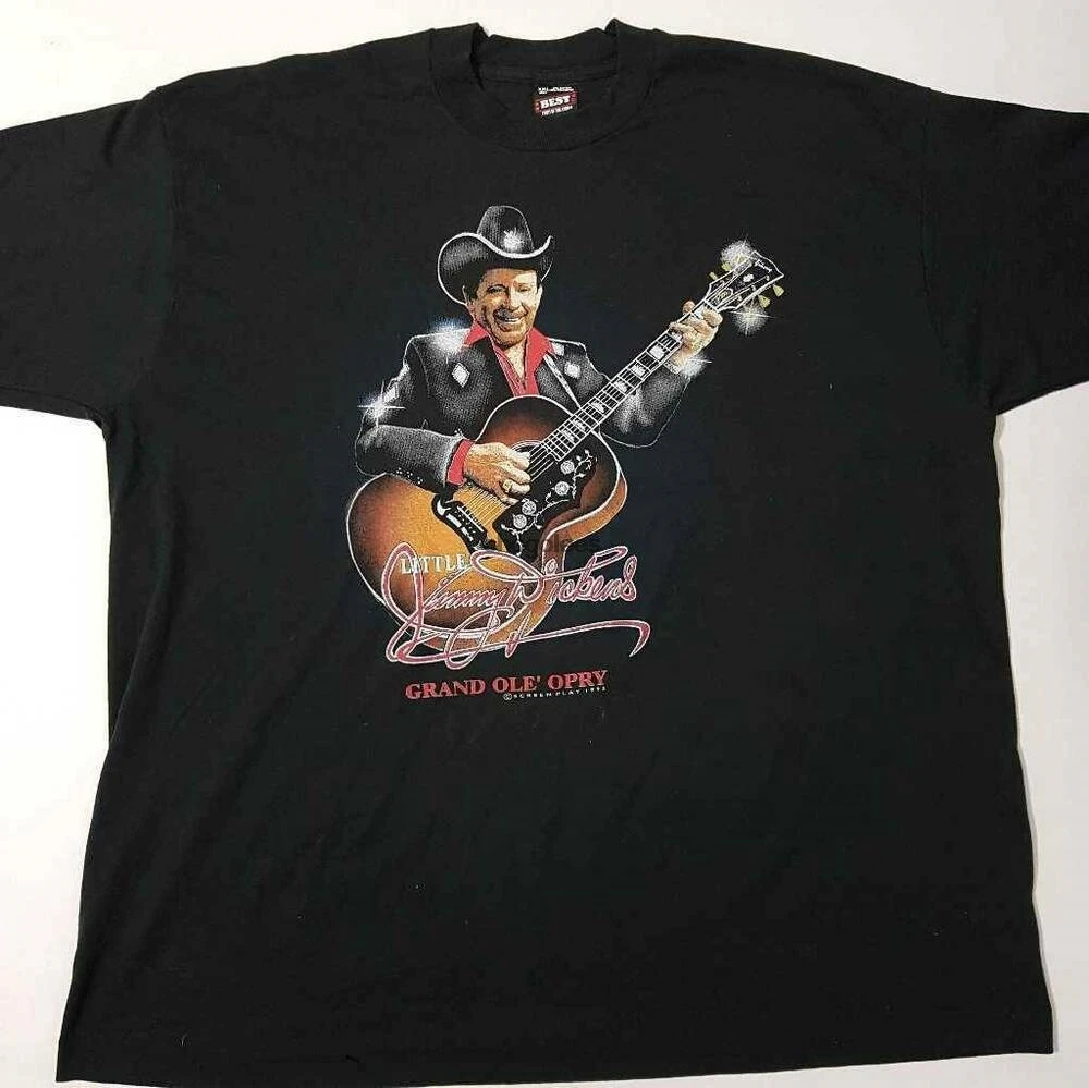Мужская винтажная футболка Little Jimmy Dickens Grand Ole Opry фрукты ткацкого станка Размер 2XL |