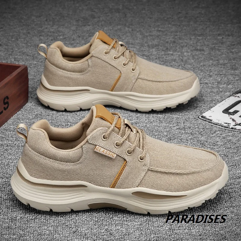 New Hot Men Canvas Shoes Lace Up Spring Autumn Breathable Comfortable High Qualitity Outdoor Footwear Mens Vulcanized Shoes
New Hot Men Canvas Shoes Lace Up Spring Autumn Breathable Comfortable High Qualitity Outdoor Footwear Mens Vulcanized Shoes