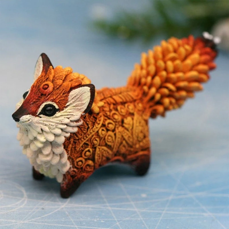 Creative Animal Statue Cute Resin Figurines Resin Fox Sculptures Vividly Detail Animal Ornament Indoor Outdoor Yard Decoration
Creative Animal Statue Cute Resin Figurines Resin Fox Sculptures Vividly Detail Animal Ornament Indoor Outdoor Yard Decoration