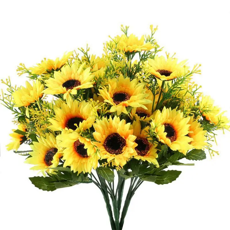 4PCS Artificial Sunflowers Bundles Fake Flowers Bouquets Faux Floral Table Centerpieces Arrangements Decor Wedding Home Kitchen
4PCS Artificial Sunflowers Bundles Fake Flowers Bouquets Faux Floral Table Centerpieces Arrangements Decor Wedding Home Kitchen