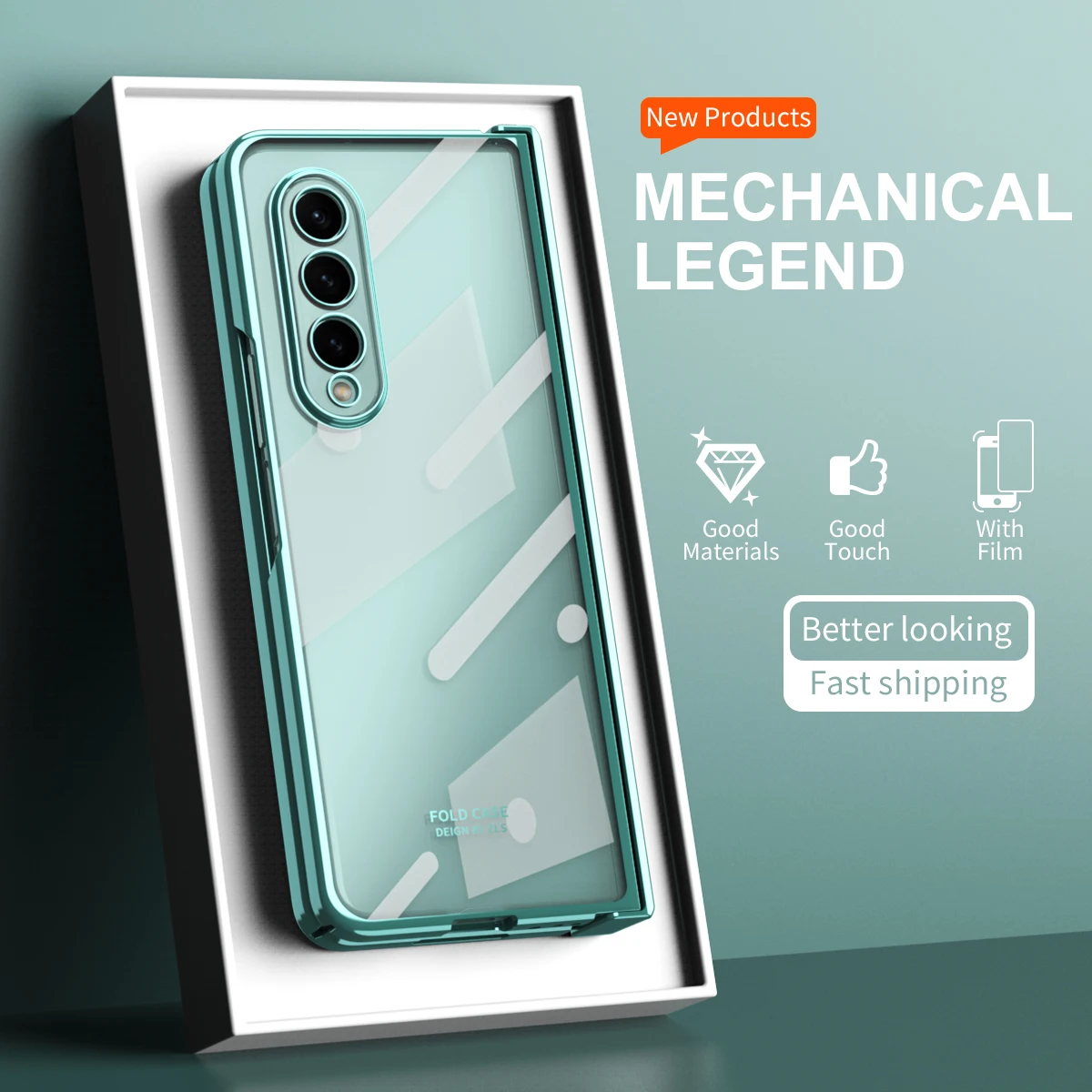 For Samsung Galaxy Z Fold 4 Case with Hinge Cover Protection for Fold 3 for Wireless Charging Simple Hard Screen Protecive
For Samsung Galaxy Z Fold 4 Case with Hinge Cover Protection for Fold 3 for Wireless Charging Simple Hard Screen Protecive
