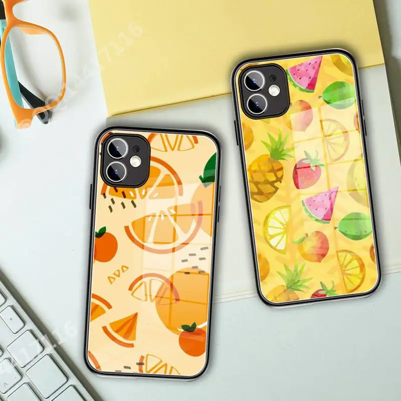 Summer fruit pineapple Phone Case Tempered Glass For iPhone 13 11 Pro XR XS MAX 8 X 7 Plus 12 Mini phone Full Coverage covers
Summer fruit pineapple Phone Case Tempered Glass For iPhone 13 11 Pro XR XS MAX 8 X 7 Plus 12 Mini phone Full Coverage covers