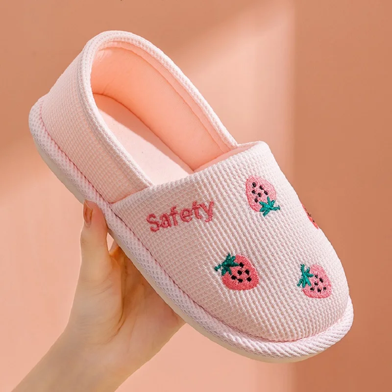 Women Cute Fruit Pattern Slippers House Slippers Comfort Non-slip Floor Shoes Winter Cotton Warm Flat Shoe Soft Slides Bedroom
Women Cute Fruit Pattern Slippers House Slippers Comfort Non-slip Floor Shoes Winter Cotton Warm Flat Shoe Soft Slides Bedroom
