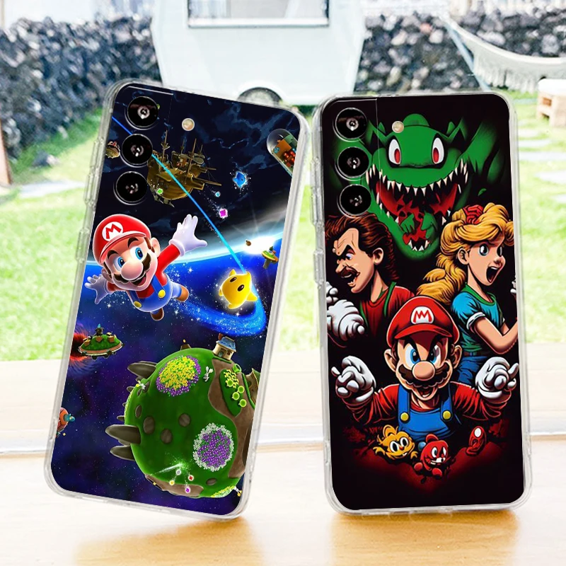 Cute Cartoon Anime Mario Hot Phone Case For Samsung S23 S22 S21 S20 FE Ultra Pro Lite S10 S9 S8 Plus S7 5G Transparent Cover
Cute Cartoon Anime Mario Hot Phone Case For Samsung S23 S22 S21 S20 FE Ultra Pro Lite S10 S9 S8 Plus S7 5G Transparent Cover