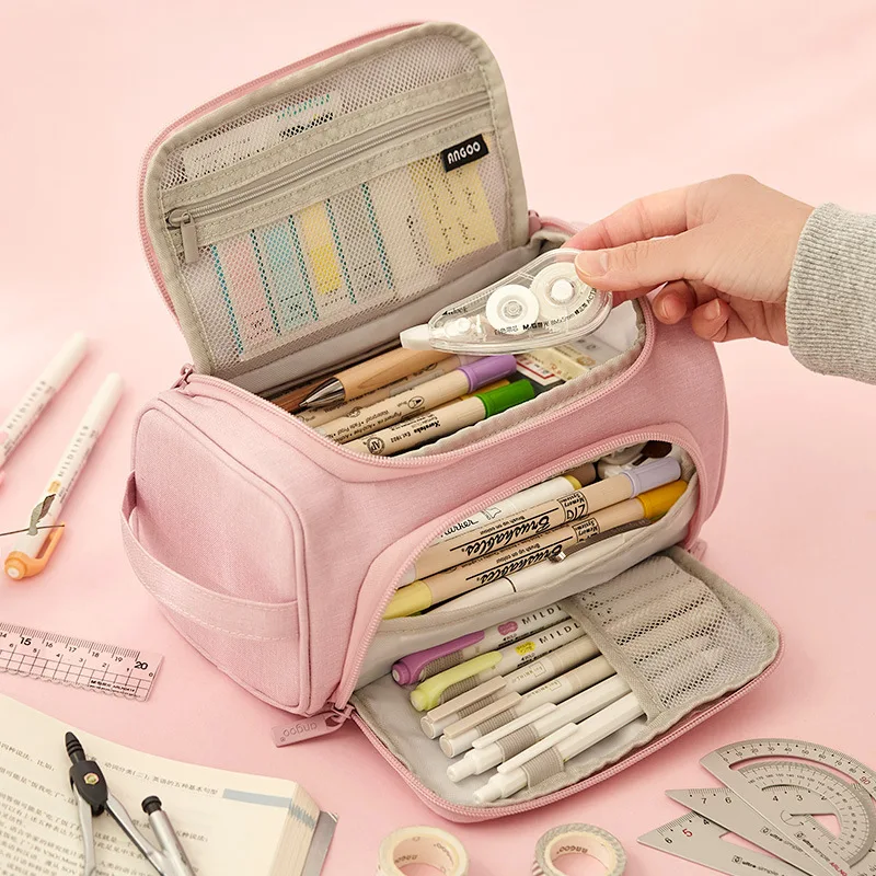 Large Capacity Pencil Case Multifunctional Pencil Case School Pen Case Supplies Pencil Storage Bag Big Pen Box Pouch Stationery
Large Capacity Pencil Case Multifunctional Pencil Case School Pen Case Supplies Pencil Storage Bag Big Pen Box Pouch Stationery