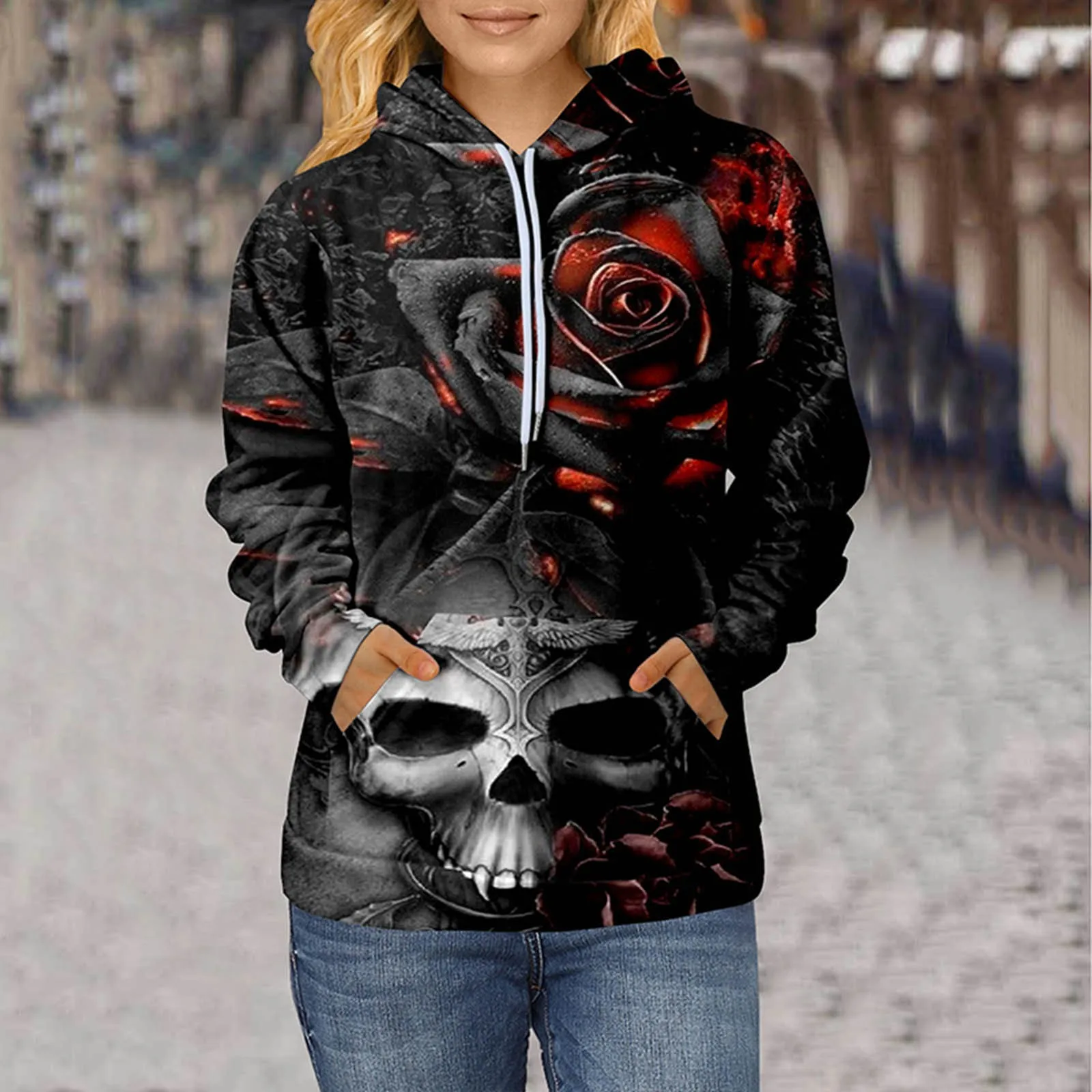 Womens Long Sleeve Hoodie T Shirt With Pockets Fashion Casual Pullover Hoodie Trendy Hoodies for Women Cotton Sweaters Women
Womens Long Sleeve Hoodie T Shirt With Pockets Fashion Casual Pullover Hoodie Trendy Hoodies for Women Cotton Sweaters Women