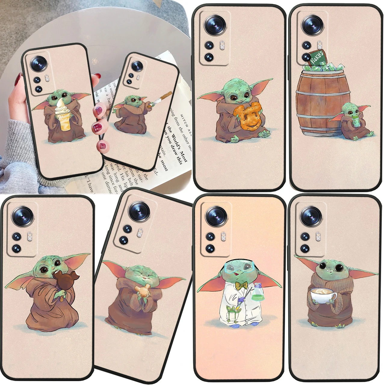 S-stars Warsr Cartoon Yoda For Xiaomi Mi 13 12T 11X 10T Note 10 Ultra Pro Lite 5G Soft Silicone Black Phone Case 
S-stars Warsr Cartoon Yoda For Xiaomi Mi 13 12T 11X 10T Note 10 Ultra Pro Lite 5G Soft Silicone Black Phone Case