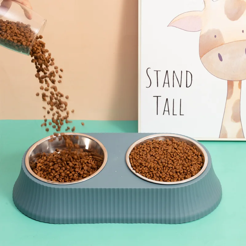 Oblique Angle Dog Bowl Wholesale Stainless Steel Dog Bowl Dog Food Bowl Double Bowl Cat Bowl Wholesale Cat Food Dog Feeder
Oblique Angle Dog Bowl Wholesale Stainless Steel Dog Bowl Dog Food Bowl Double Bowl Cat Bowl Wholesale Cat Food Dog Feeder