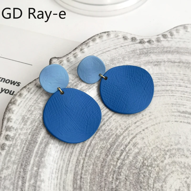 Geometric Earrings Klein Blue Contrast Design Earrings Dripping Oil Stud Earring for Women Fashion Jewelry Simple Irregular 1687
Geometric Earrings Klein Blue Contrast Design Earrings Dripping Oil Stud Earring for Women Fashion Jewelry Simple Irregular 1687