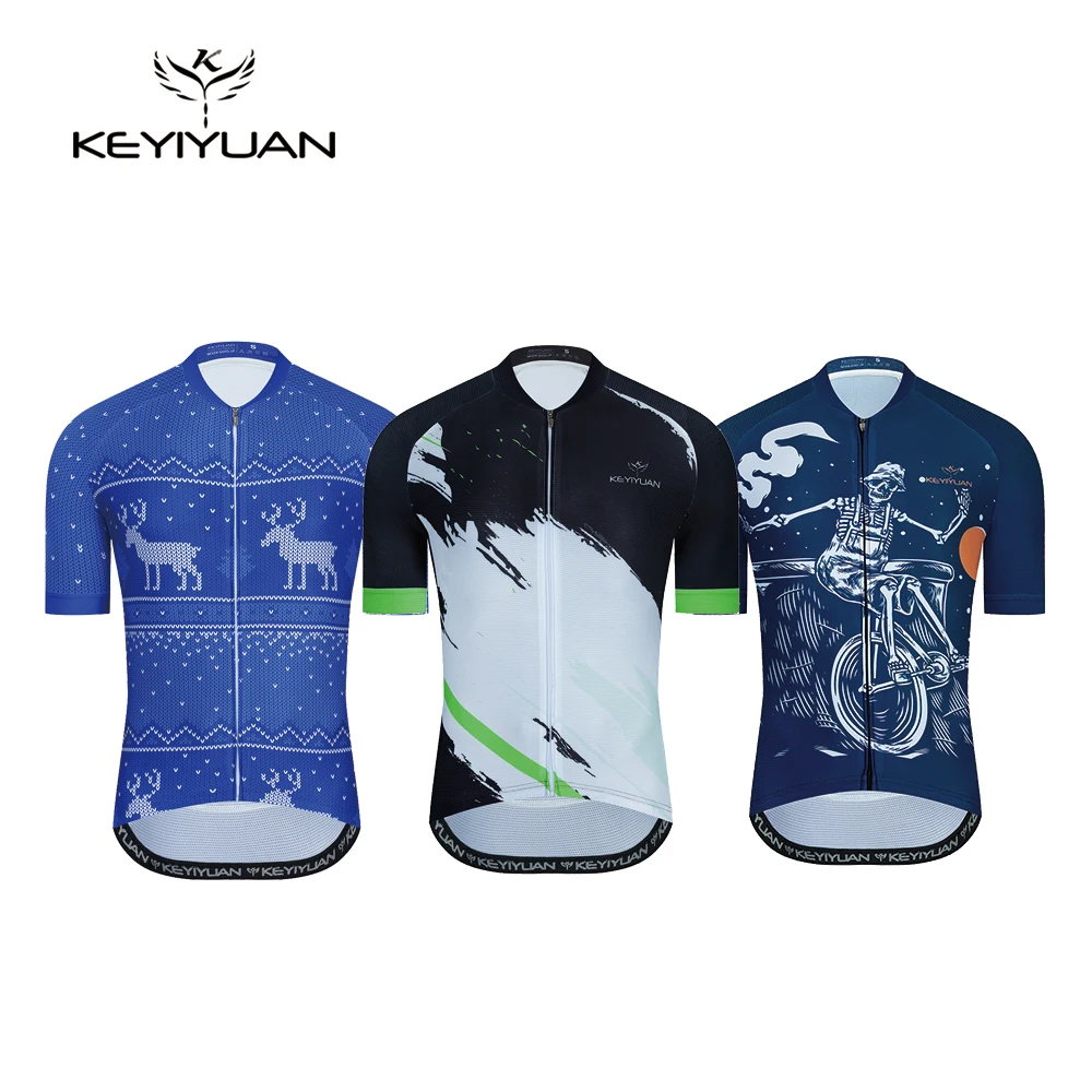 KEYIYUAN New Summer Men Cycling Jersey MTB Clothing Short Bike Clothing Ropa Maillot Ciclismo Bisiklet Forması Moletom Maillots
KEYIYUAN New Summer Men Cycling Jersey MTB Clothing Short Bike Clothing Ropa Maillot Ciclismo Bisiklet Forması Moletom Maillots