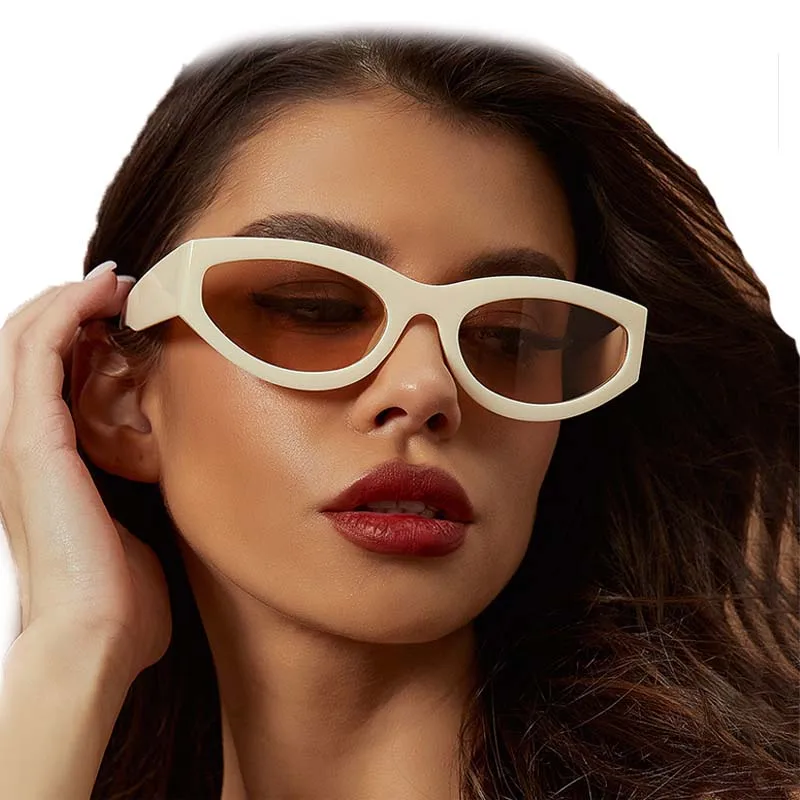Vintage Triangle Cat Eye Women Sunglasses Personality PC Frame Resin Lens Travel Eyewear Fishing Glasses Riding Glasses Goggles
Vintage Triangle Cat Eye Women Sunglasses Personality PC Frame Resin Lens Travel Eyewear Fishing Glasses Riding Glasses Goggles