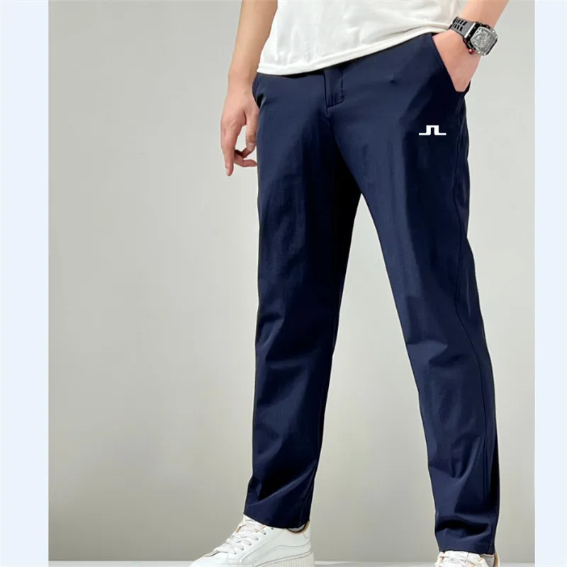 

men's golf clothes Autumn Thin Golf wear Embroidery Pants Men Lightweight Moisture Wick Golf Wear For Men Trousers Quick Drying