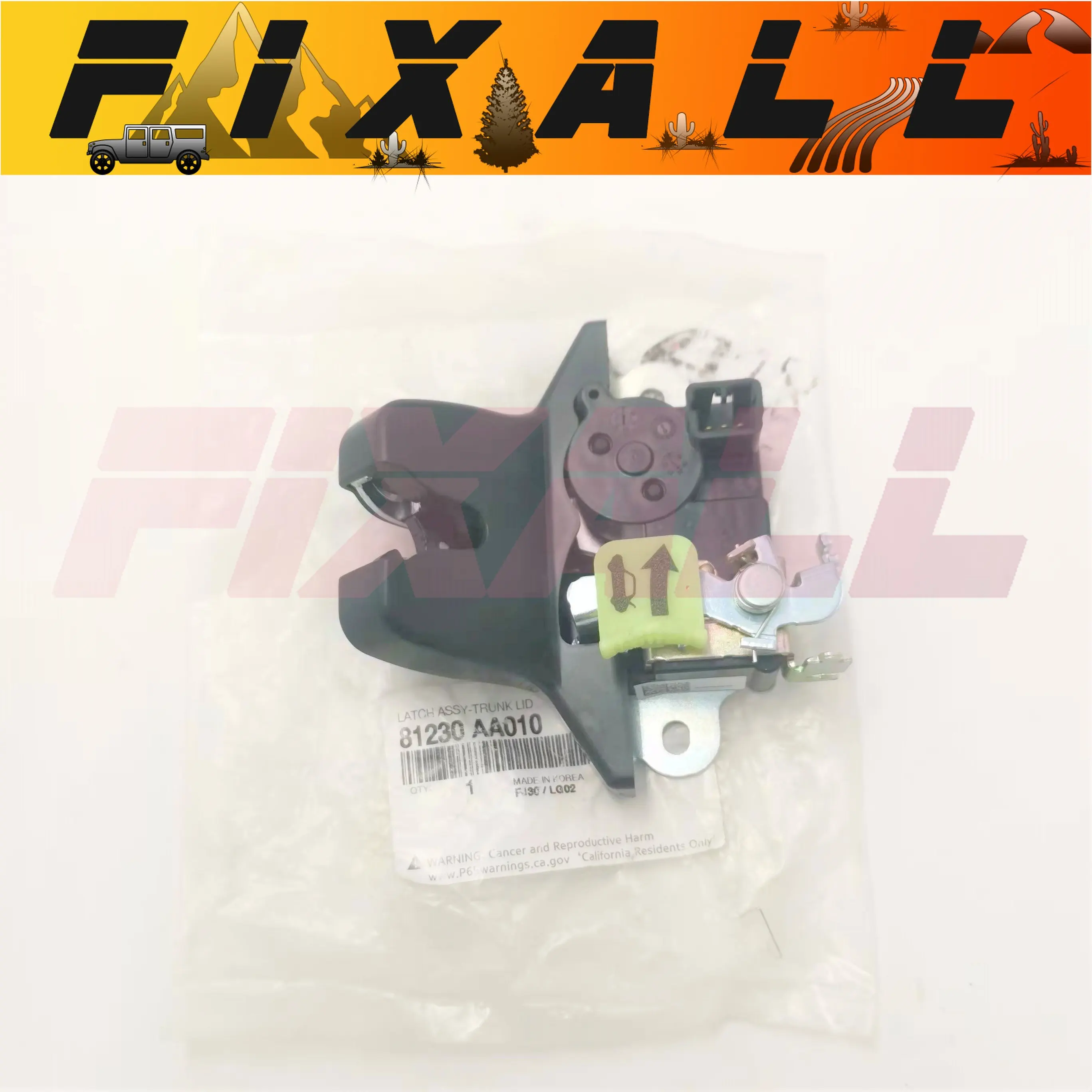 81230AA010 81230-AA010 81230 AA010 Rear Tailgate Trunk Lock Latch Actuator Replaces For Hyundai Elantra 2021-2022
81230AA010 81230-AA010 81230 AA010 Rear Tailgate Trunk Lock Latch Actuator Replaces For Hyundai Elantra 2021-2022